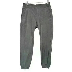 ATHLETA Windbreaker Lightweight Dark Blue Stretchy Waist Jogger Pants Women 4